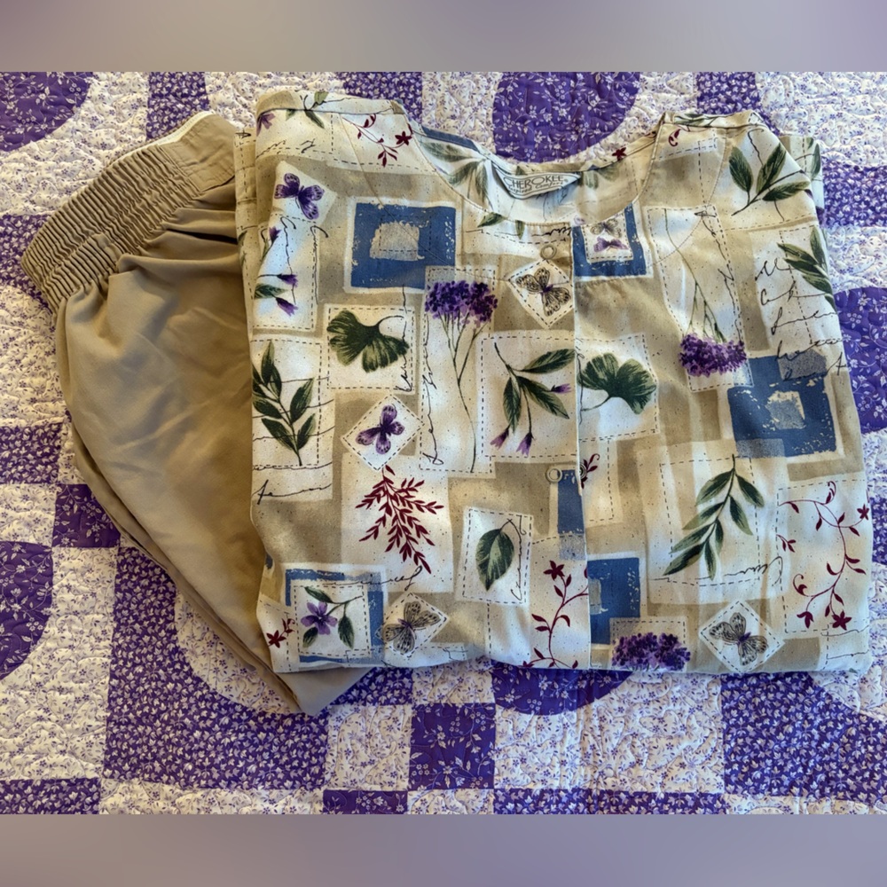 Cherokee Scrub 2 piece set